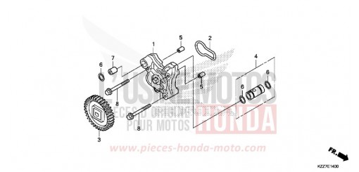 OIL PUMP CRF250RLAK de 2019